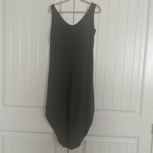 Nicole Miller Olive Green Jumpsuit